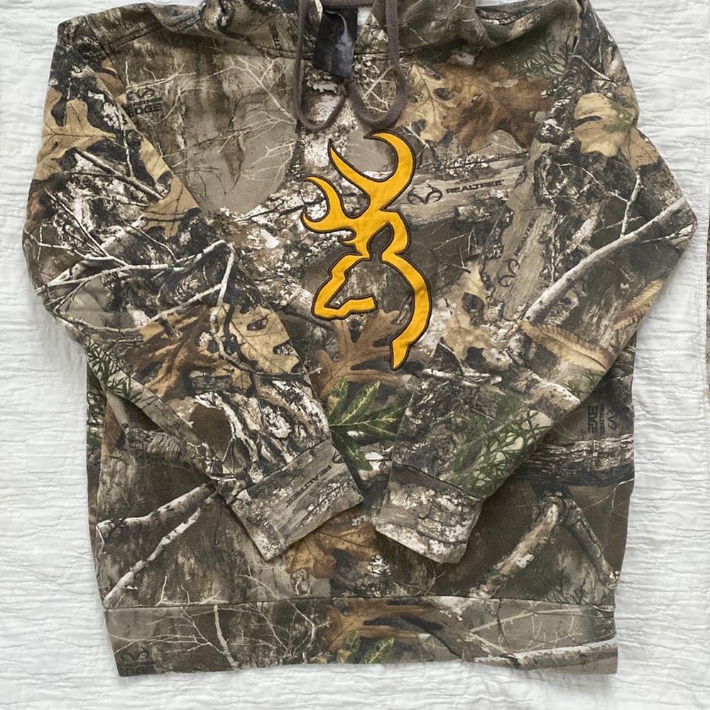 Mens Size Small Camo Hoodie